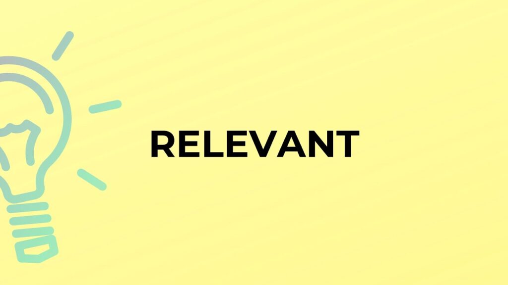 Relevance in Marketing Objectives